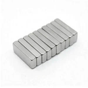 10 Pezzi Magneti Neodimio 15X6X3Mm N35 Ndfeb Rettangolo