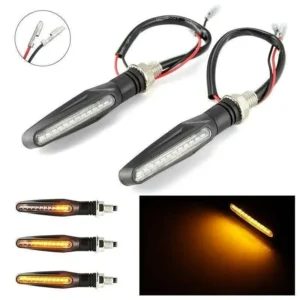 Coppia Frecce Moto Led Con Accensione Sequenziale Dinamica