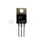 Transistor di Potenza BD242C PNP Tipo TO-220 – Lotto 2 Pezzi