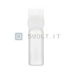 Flacone Trasparente 120ml per Tintura Capelli con Pettine