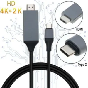 Cavo adattatore video HDMI Type C per Samsung Huawei Xiaomi