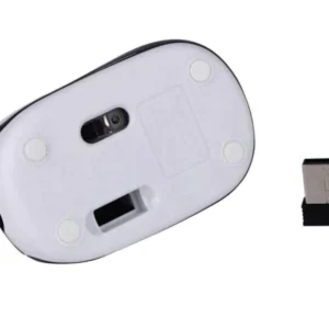 Mini Mouse Ottico Rosso 2.4Ghz Per Pc Laptop Gaming Wireless