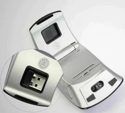 Mouse Ottico Wireless Pieghevole Arco 2.4Ghz Usb Kebeteme