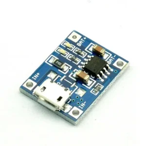 5x Modulo caricabatteria lipo TP4056 5V 1A mini USB li-ion