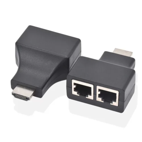 2X Hdmi Extender Cat 5E / 6 Dual Rj45 Utp Lan Ethernet 30m