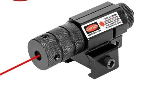 Laser Puntatore Mini Rosso Caccia Softair 50-100M 635-655NM