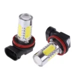 H11 LED Lampade Fendinebbia Cob Coppia Canbus