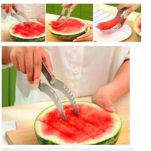 Angurello Taglia Affetta E Servi Anguria Fetta Melone Inox