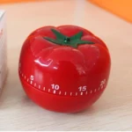 Orologio Timer Analogico Da Cucina Forma Pomodoro 60 Minuti